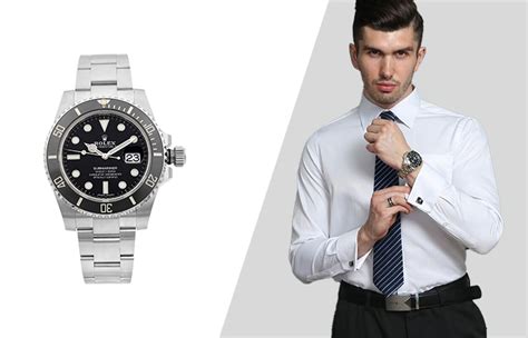 how to wear metal strap watch